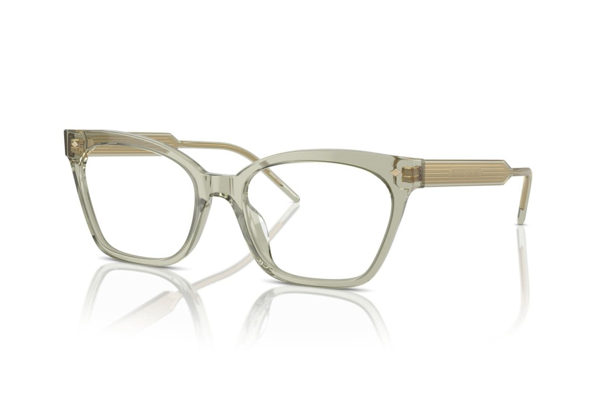 OCCHIALE DA VISTA DONNA | GIORGIO ARMANI AR 7257U - 6083 VERDE TRASPARENTE - CALIBRO 54