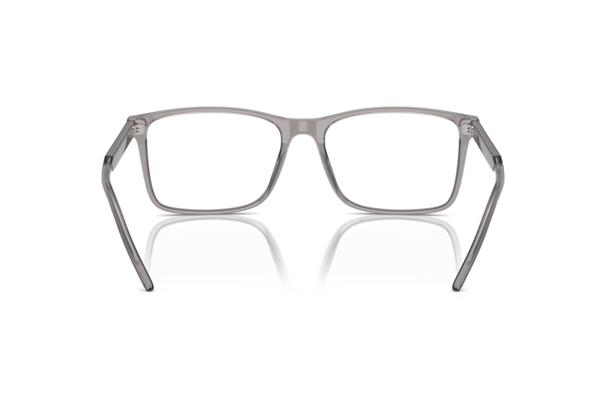 OCCHIALE DA VISTA UOMO | GIORGIO ARMANI AR 7258 - 6070 GRIGIO TRASPARENTE - CALIBRO 57