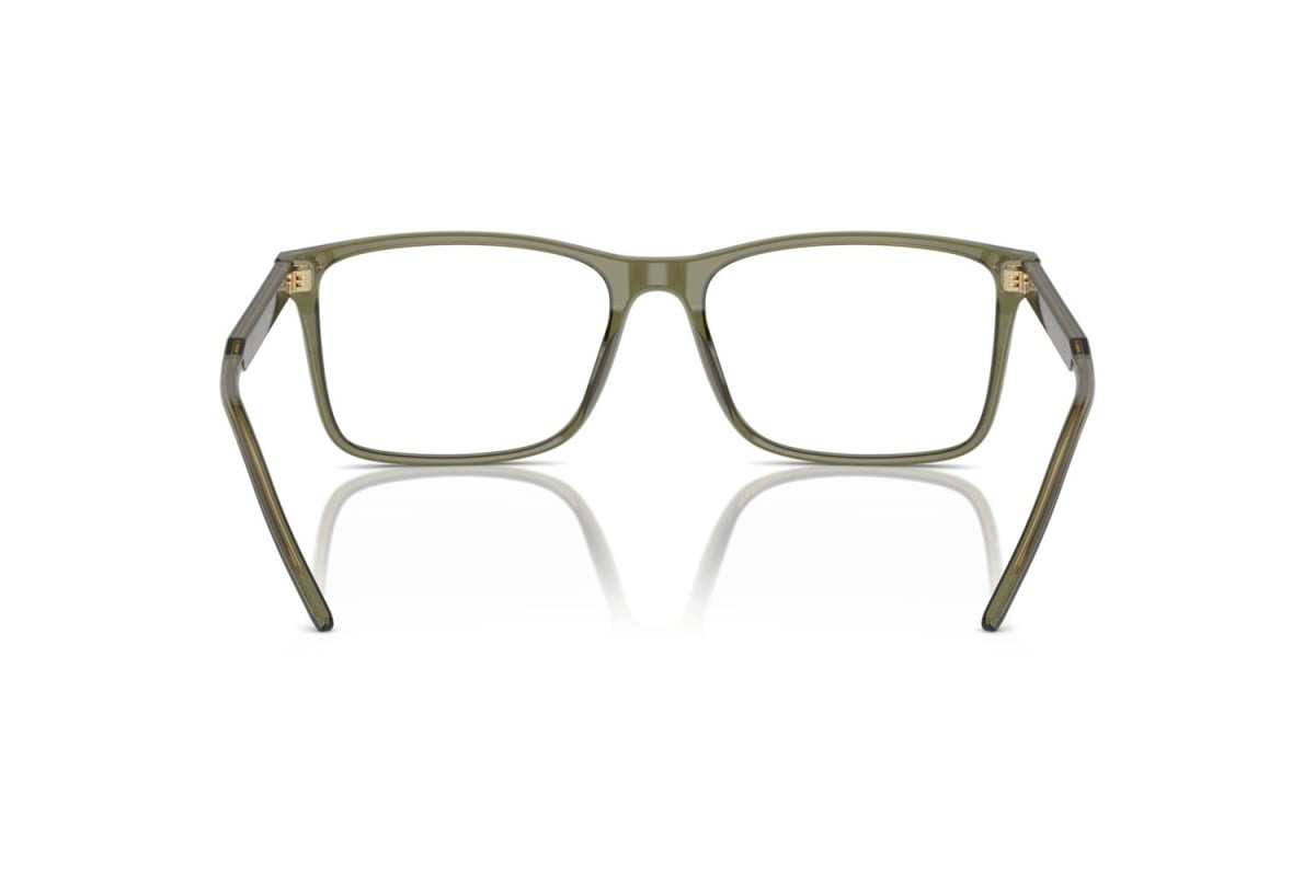 OCCHIALE DA VISTA UOMO | GIORGIO ARMANI AR 7258 - 6074 VERDE TRASPARENTE - CALIBRO 55