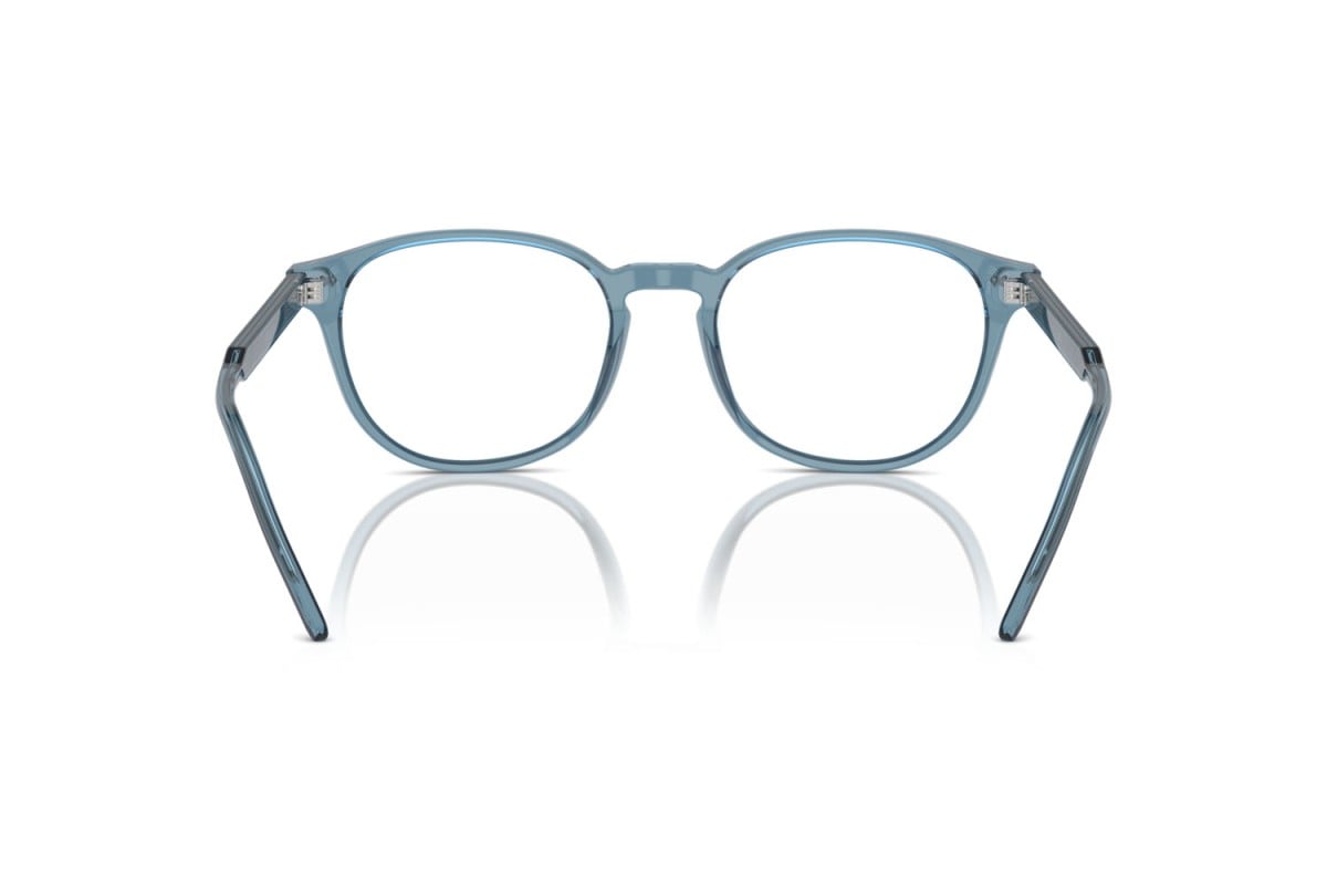 OCCHIALE DA VISTA UOMO | GIORGIO ARMANI AR 7259 - 6071 BLU TRASPARENTE - CALIBRO 52