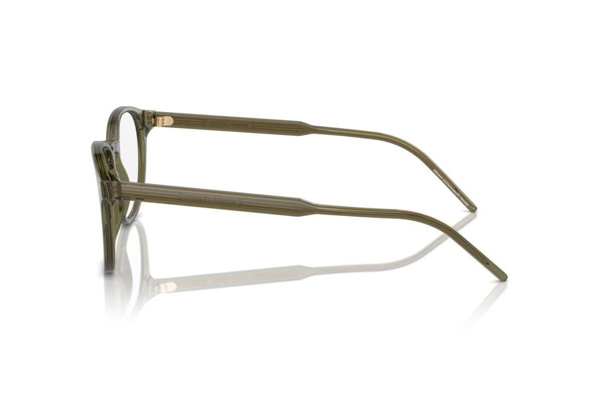 OCCHIALE DA VISTA UOMO | GIORGIO ARMANI AR 7259 - 6074 VERDE TRASPARENTE - CALIBRO 50