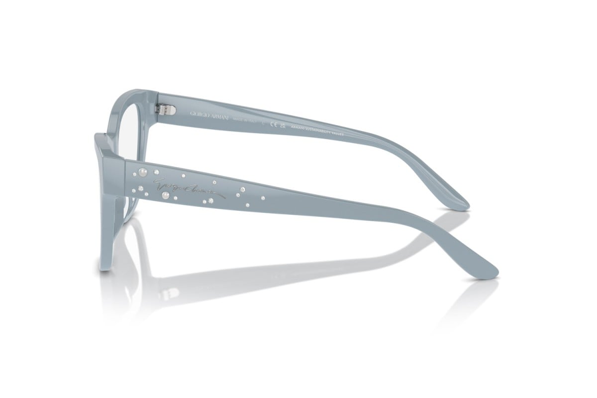 OCCHIALE DA VISTA DONNA | GIORGIO ARMANI AR 7260BU - 6082 CARTA DA ZUCCHERO BLU - CALIBRO 53