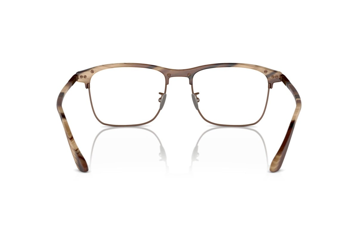 OCCHIALE DA VISTA UOMO | GIORGIO ARMANI AR 7262 - 6065 CORNO MARRONE OPACO - CALIBRO 54