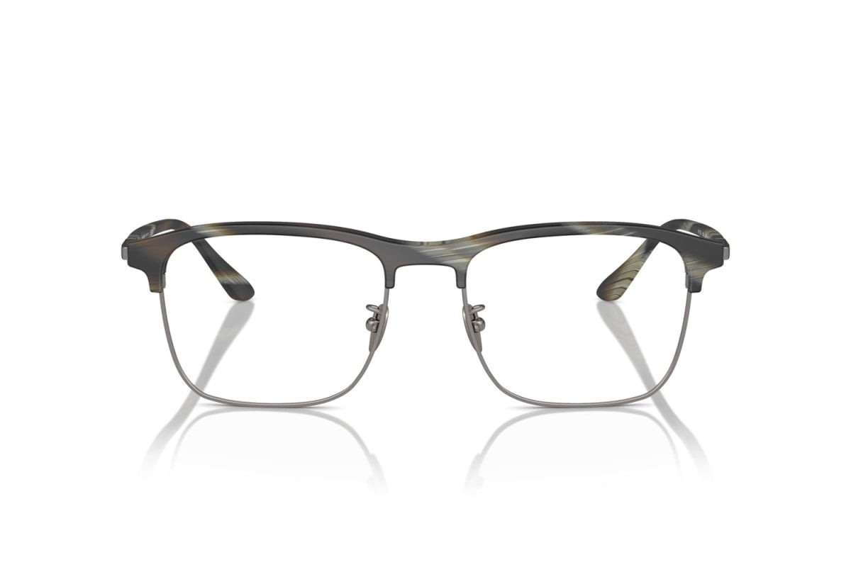 OCCHIALE DA VISTA UOMO | GIORGIO ARMANI AR 7262 - 6066 CORNO VERDE OPACO - CALIBRO 54
