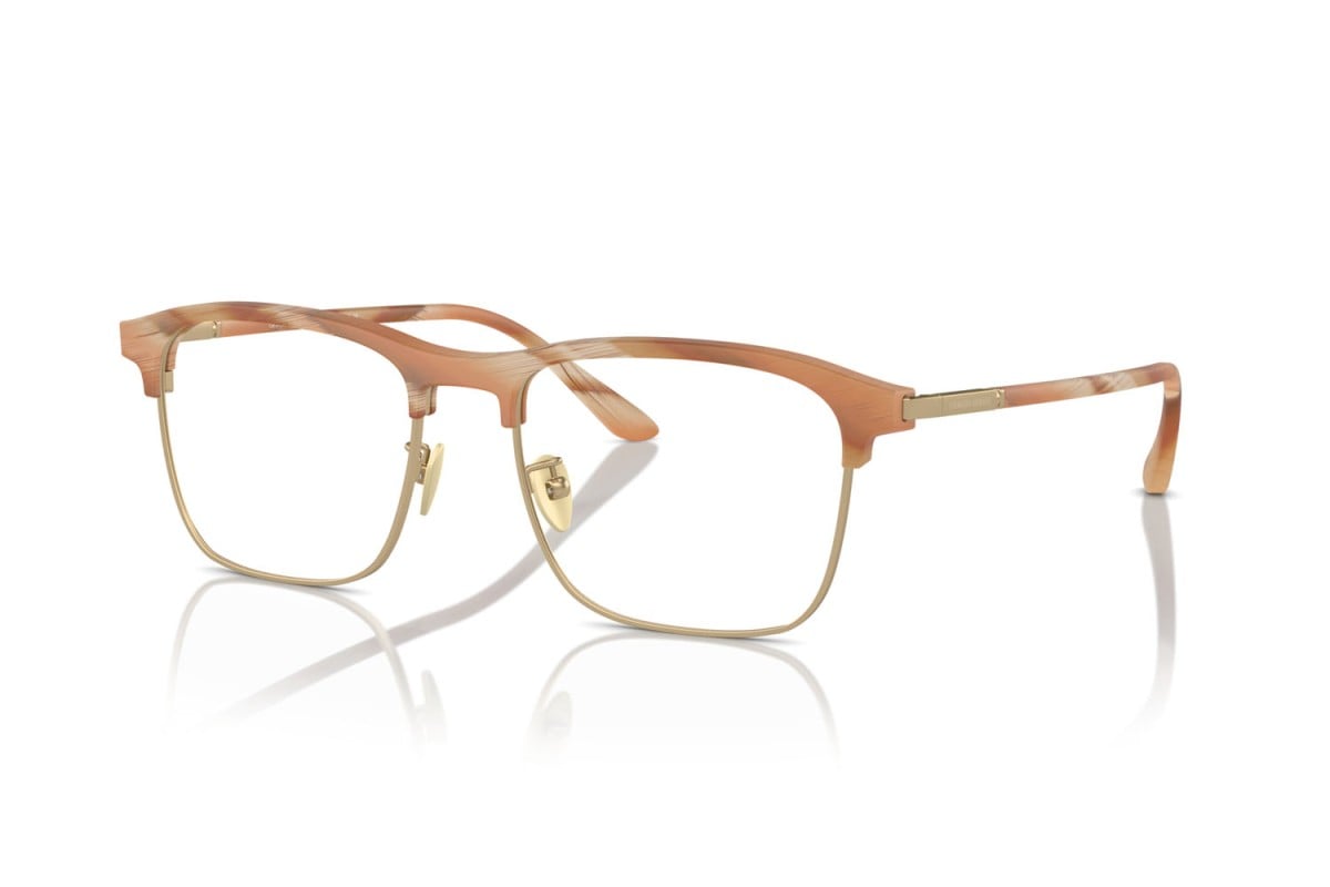 OCCHIALE DA VISTA UOMO | GIORGIO ARMANI AR 7262 - 6067 CORNO COLOR MIELE OPACO - CALIBRO 54