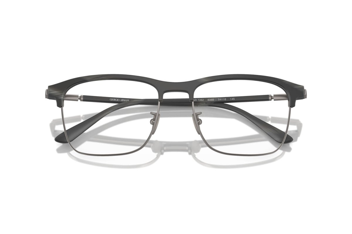 OCCHIALE DA VISTA UOMO | GIORGIO ARMANI AR 7262 - 6068 CORNO BLU OPACO - CALIBRO 54