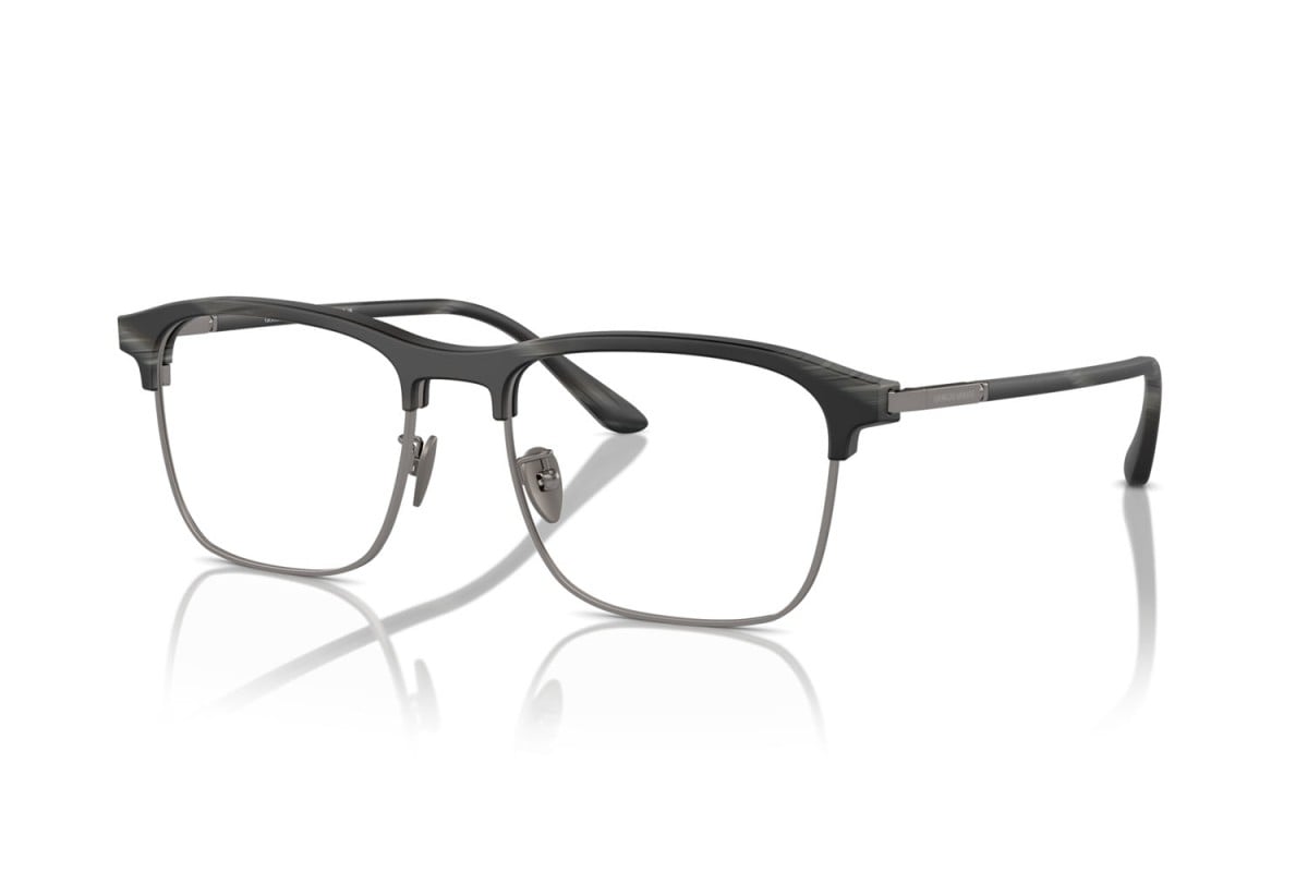 OCCHIALE DA VISTA UOMO | GIORGIO ARMANI AR 7262 - 6068 CORNO BLU OPACO - CALIBRO 54