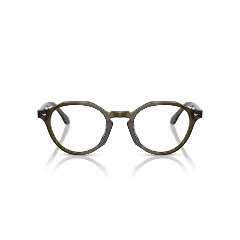 OCCHIALE DA VISTA UOMO | GIORGIO ARMANI AR 7264U - 6169 VERDE TRASPARENTE - CALIBRO 47