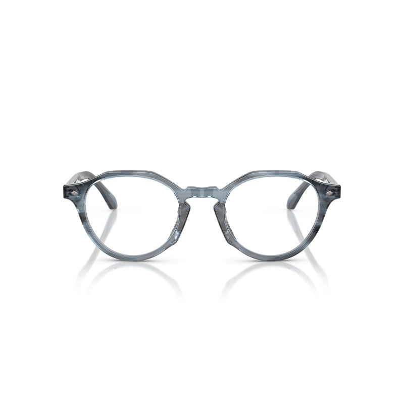 OCCHIALE DA VISTA UOMO | GIORGIO ARMANI AR 7264U - 6343 BLU A STRISCE - CALIBRO 49