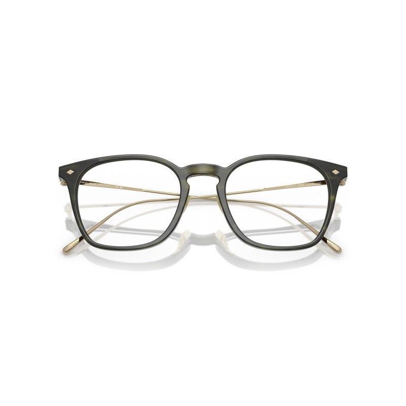 OCCHIALE DA VISTA UOMO | GIORGIO ARMANI AR 7271T - 6208 VERDE STRIATO - CALIBRO 51