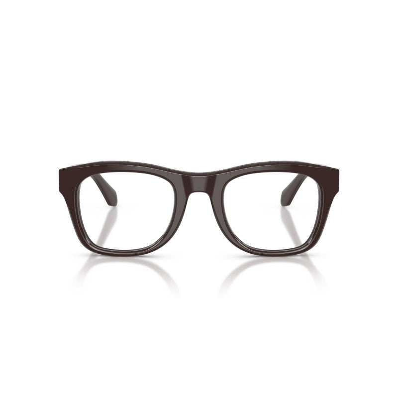 OCCHIALE DA VISTA UOMO | GIORGIO ARMANI AR 7273 - 6220 MARRONE SOLIDO - CALIBRO 49