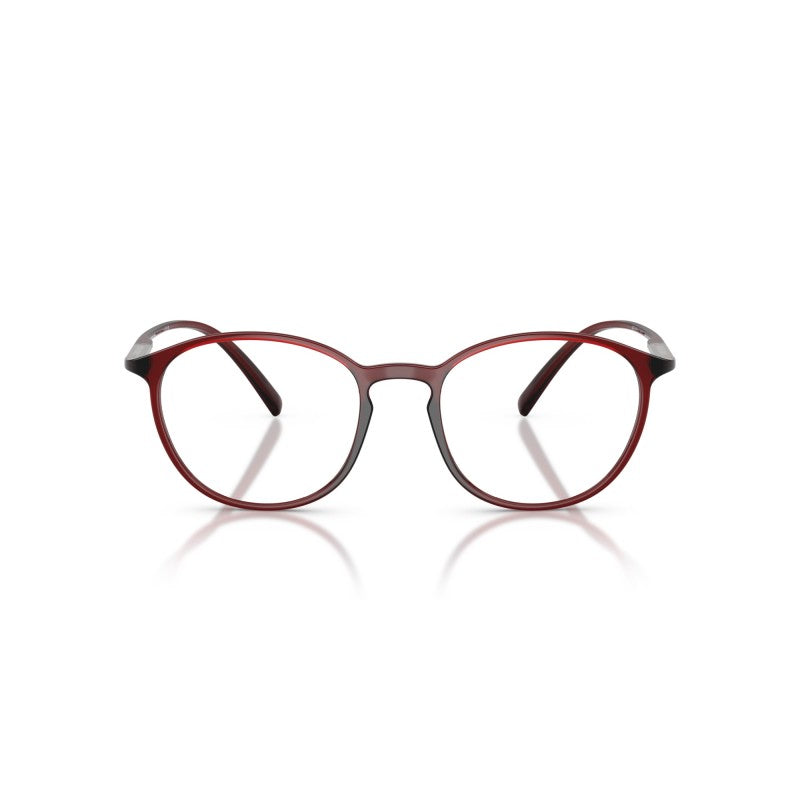 OCCHIALE DA VISTA UOMO | GIORGIO ARMANI AR 7275U - 6237 BORDEAUX TRASPARENTE - CALIBRO 52