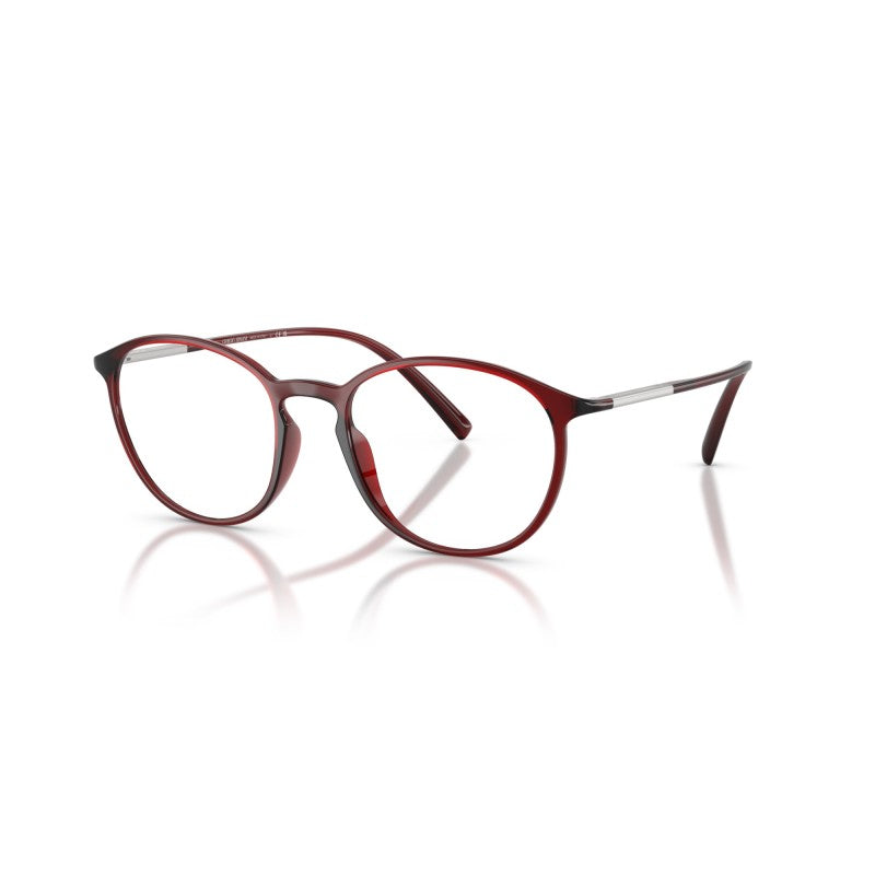 OCCHIALE DA VISTA UOMO | GIORGIO ARMANI AR 7275U - 6237 BORDEAUX TRASPARENTE - CALIBRO 52