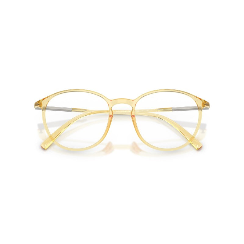 OCCHIALE DA VISTA UOMO | GIORGIO ARMANI AR 7275U - 6238 MIELE TRASPARENTE - CALIBRO 52