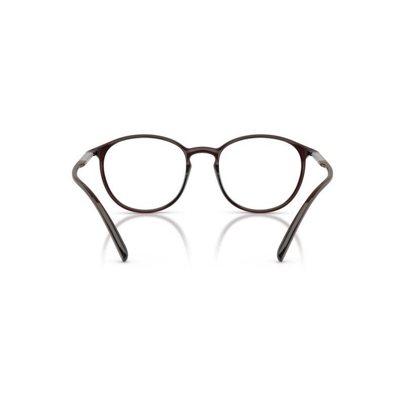 OCCHIALE DA VISTA UOMO | GIORGIO ARMANI AR 7275U - 6239 MARRONE TRASPARENTE - CALIBRO 50