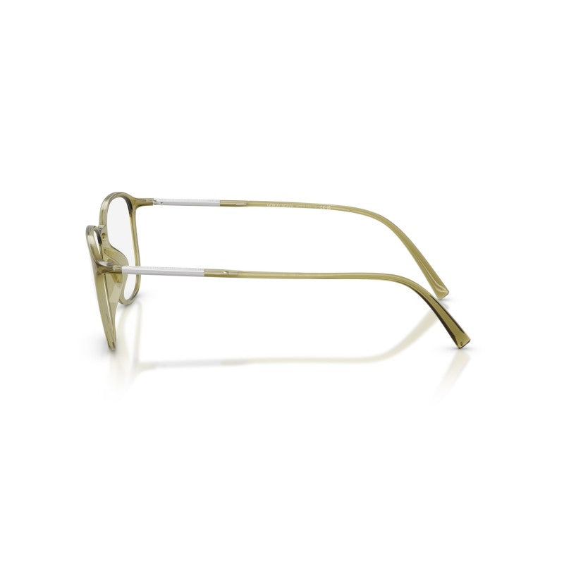 OCCHIALE DA VISTA UOMO | GIORGIO ARMANI AR 7276U - 6240 VERDE TRASPARENTE - CALIBRO 53