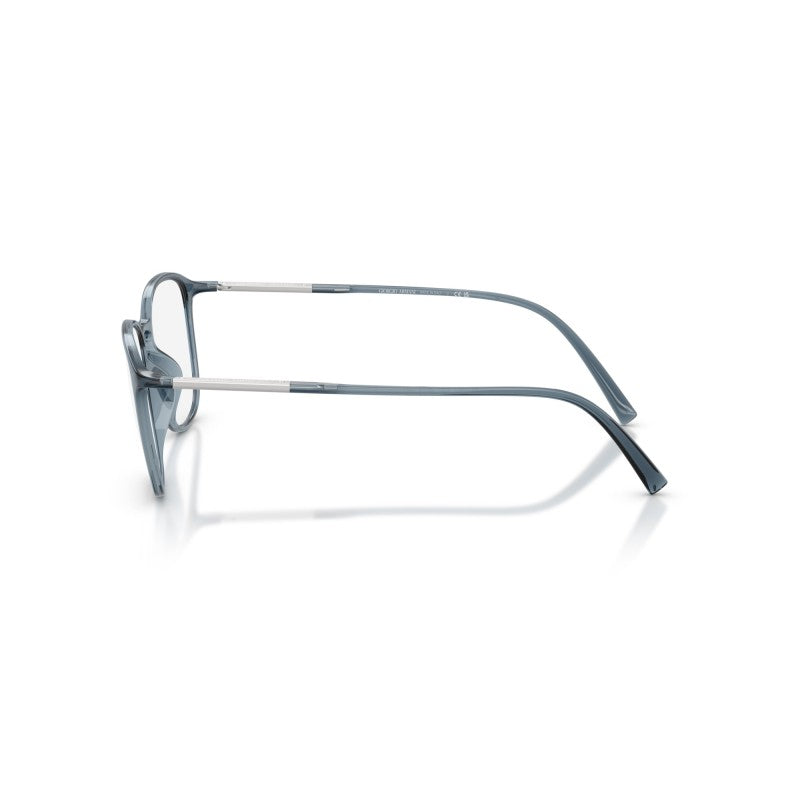 OCCHIALE DA VISTA UOMO | GIORGIO ARMANI AR 7276U - 6241 BLU TRASPARENTE - CALIBRO 51