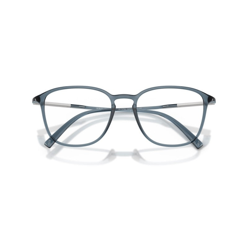 OCCHIALE DA VISTA UOMO | GIORGIO ARMANI AR 7276U - 6241 BLU TRASPARENTE - CALIBRO 51