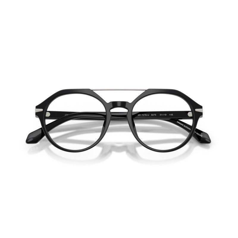 OCCHIALE DA VISTA UOMO | GIORGIO ARMANI AR 7278U - 5075 NERO - CALIBRO 51