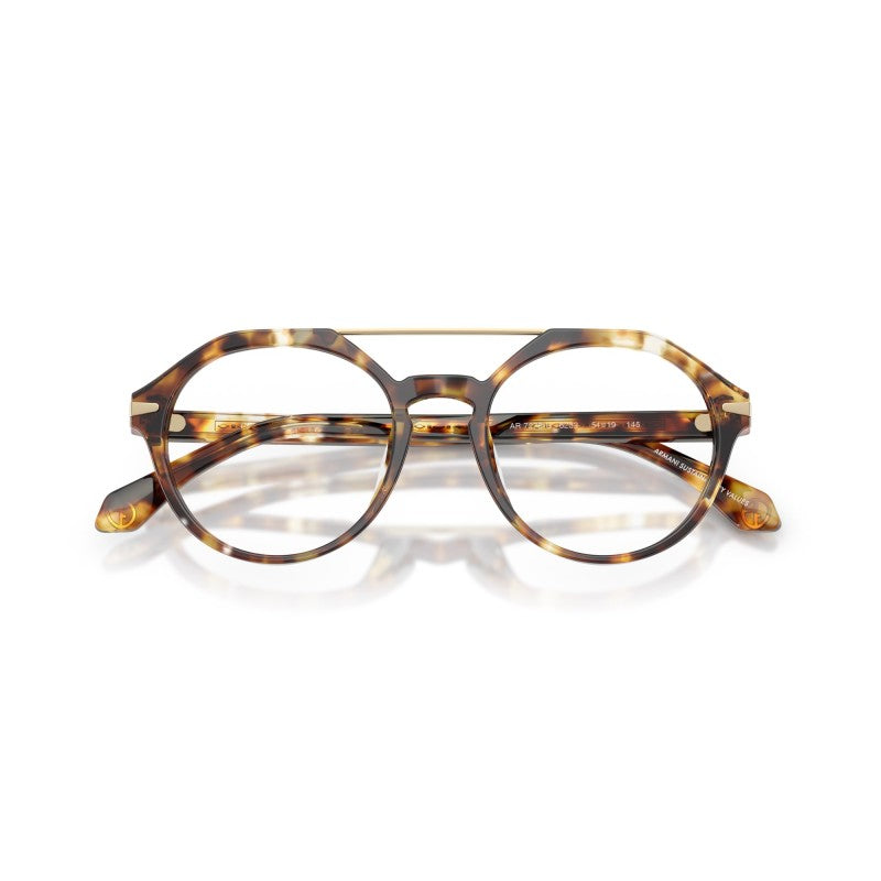 OCCHIALE DA VISTA UOMO | GIORGIO ARMANI AR 7278U - 6232 AVANA GIALLA - CALIBRO 49