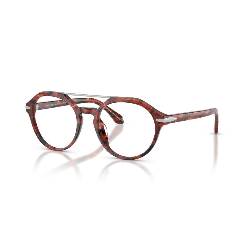 OCCHIALE DA VISTA UOMO | GIORGIO ARMANI AR 7278U - 6234 AVANA ROSSA - CALIBRO 51