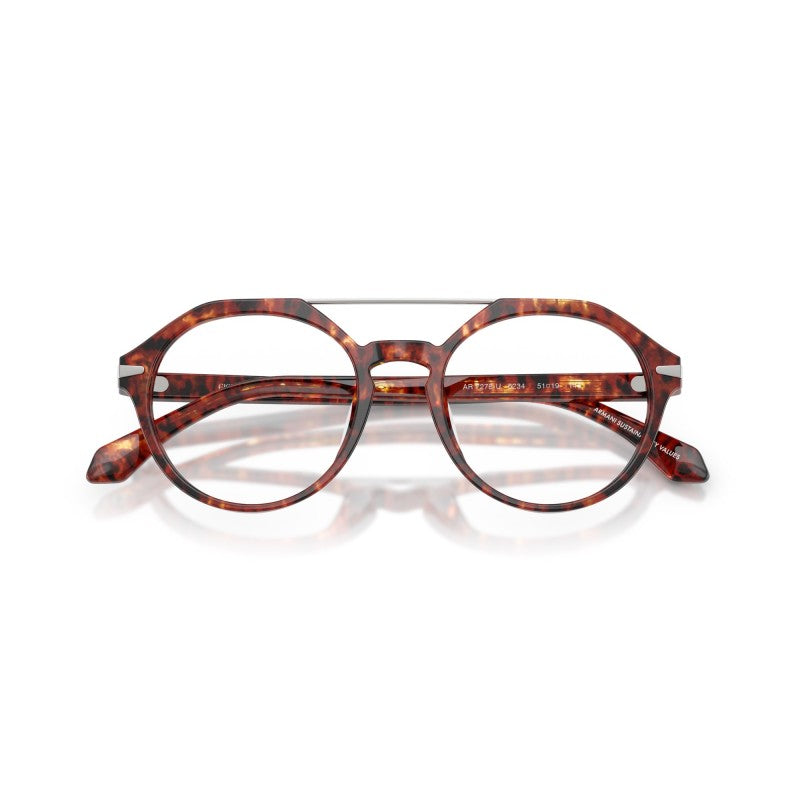 OCCHIALE DA VISTA UOMO | GIORGIO ARMANI AR 7278U - 6234 AVANA ROSSA - CALIBRO 49