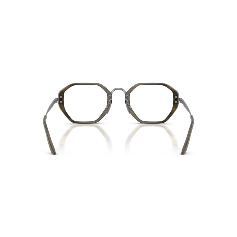 OCCHIALE DA VISTA UOMO | GIORGIO ARMANI AR 7282 - 6304 VERDE STRIATO - CALIBRO 48