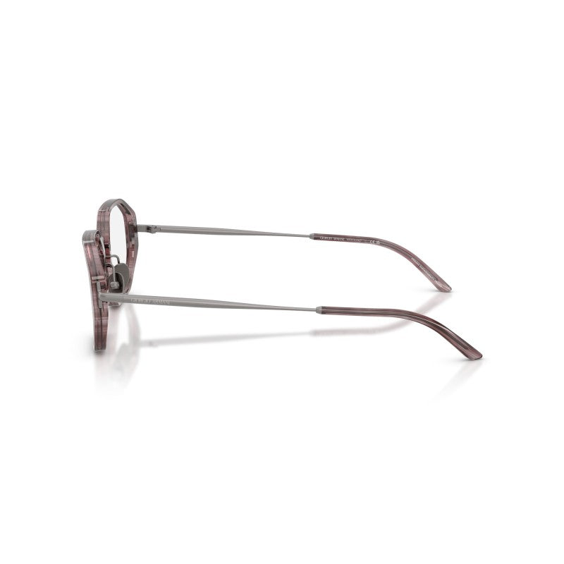 OCCHIALE DA VISTA UOMO | GIORGIO ARMANI AR 7282 - 6305 VIOLA A STRISCE - CALIBRO 48