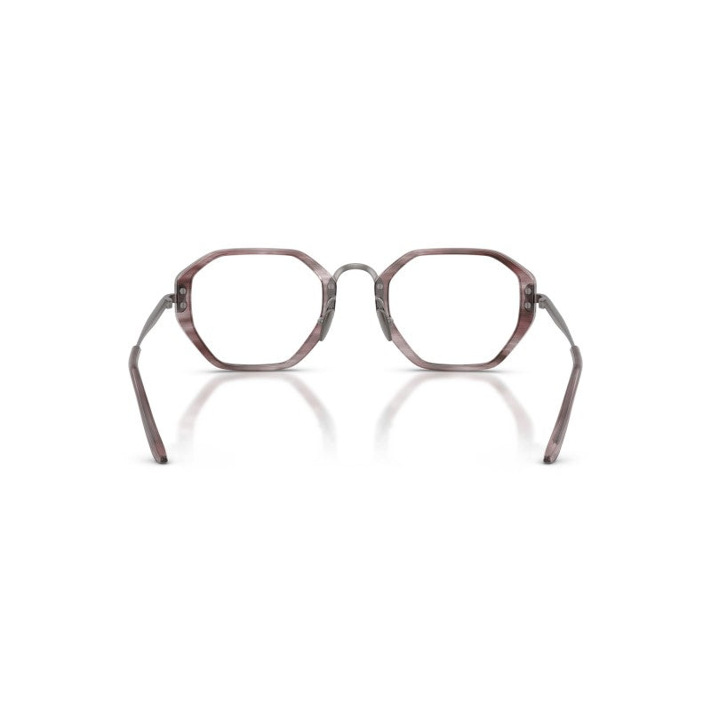 OCCHIALE DA VISTA UOMO | GIORGIO ARMANI AR 7282 - 6305 VIOLA A STRISCE - CALIBRO 48