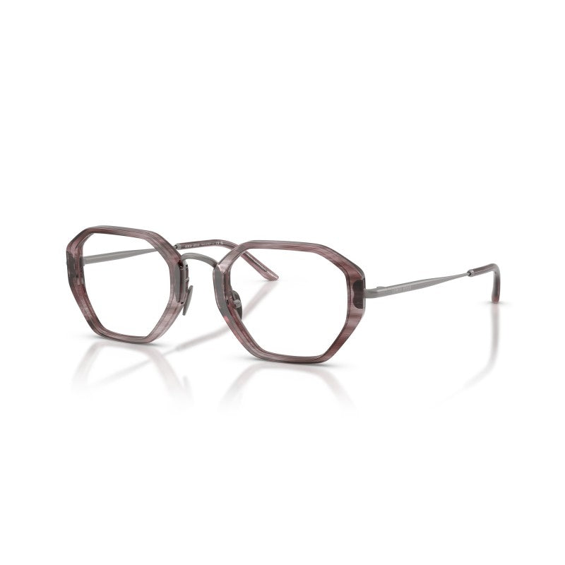 OCCHIALE DA VISTA UOMO | GIORGIO ARMANI AR 7282 - 6305 VIOLA A STRISCE - CALIBRO 48