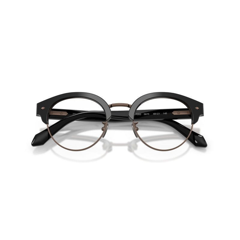 OCCHIALE DA VISTA UOMO | GIORGIO ARMANI AR 7283 - 5875 NERO - CALIBRO 48