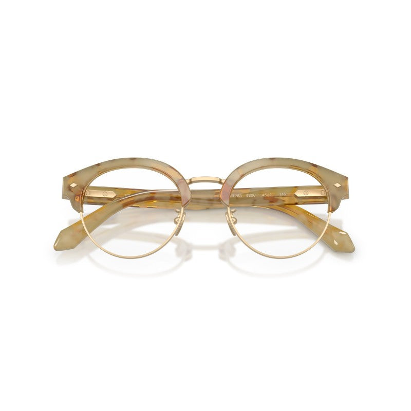 OCCHIALE DA VISTA UOMO | GIORGIO ARMANI AR 7283 - 6300 AVANA GIALLA - CALIBRO 48