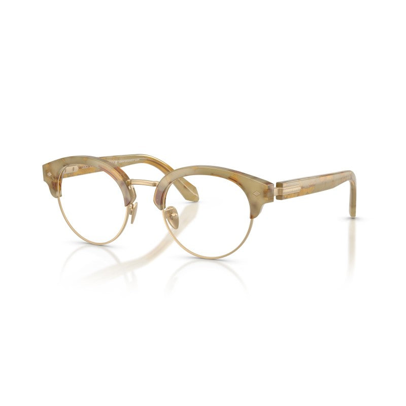 OCCHIALE DA VISTA UOMO | GIORGIO ARMANI AR 7283 - 6300 AVANA GIALLA - CALIBRO 48