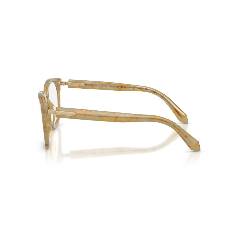 OCCHIALE DA VISTA UOMO | GIORGIO ARMANI AR 7284 - 6300 AVANA GIALLA - CALIBRO 50