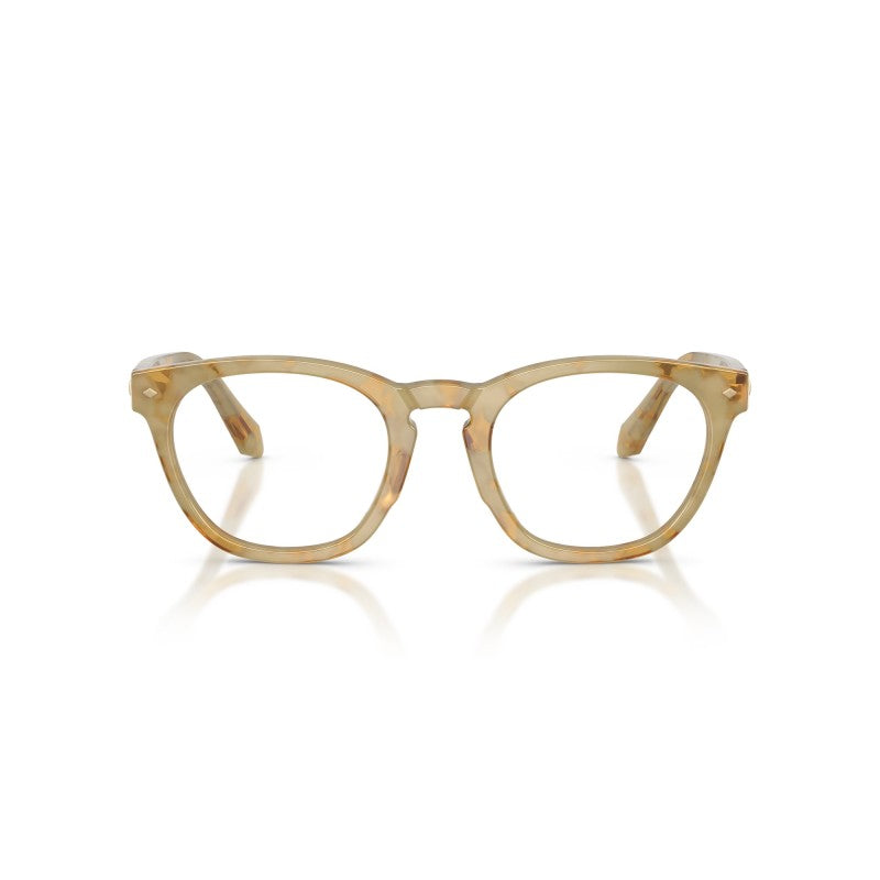 OCCHIALE DA VISTA UOMO | GIORGIO ARMANI AR 7284 - 6300 AVANA GIALLA - CALIBRO 50