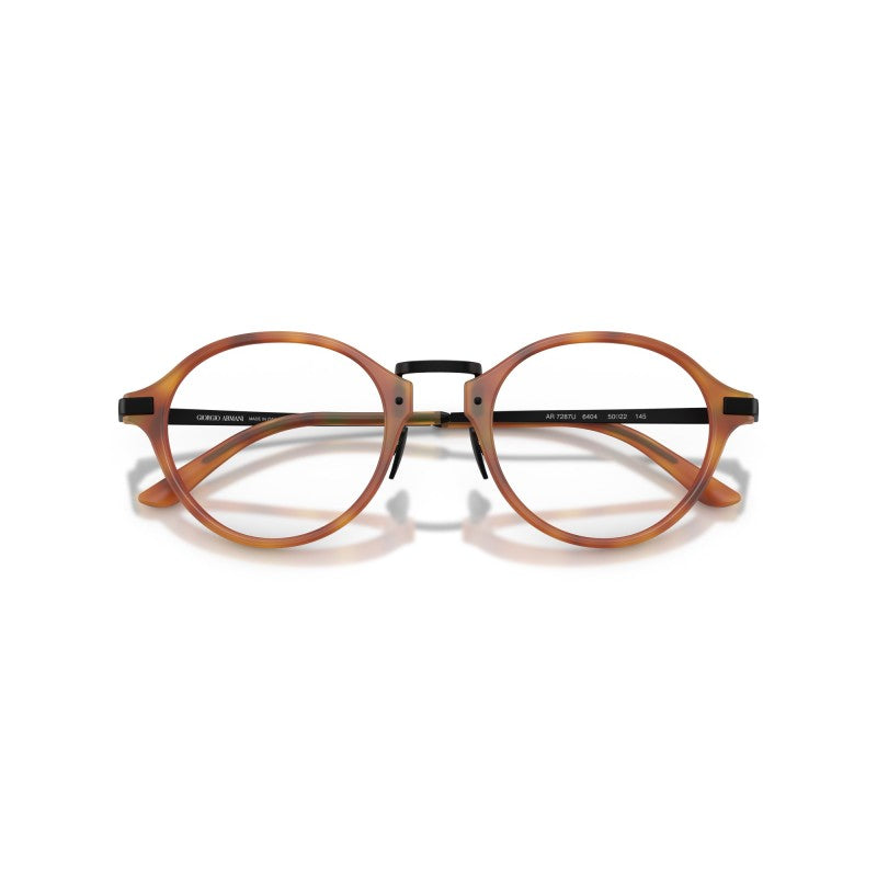 OCCHIALE DA VISTA UOMO | GIORGIO ARMANI AR 7287 - 6404 TARTARUGA MARRONE - CALIBRO 50
