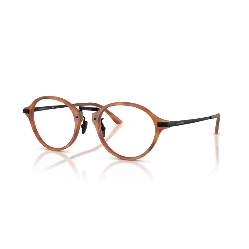 OCCHIALE DA VISTA UOMO | GIORGIO ARMANI AR 7287 - 6404 TARTARUGA MARRONE - CALIBRO 50