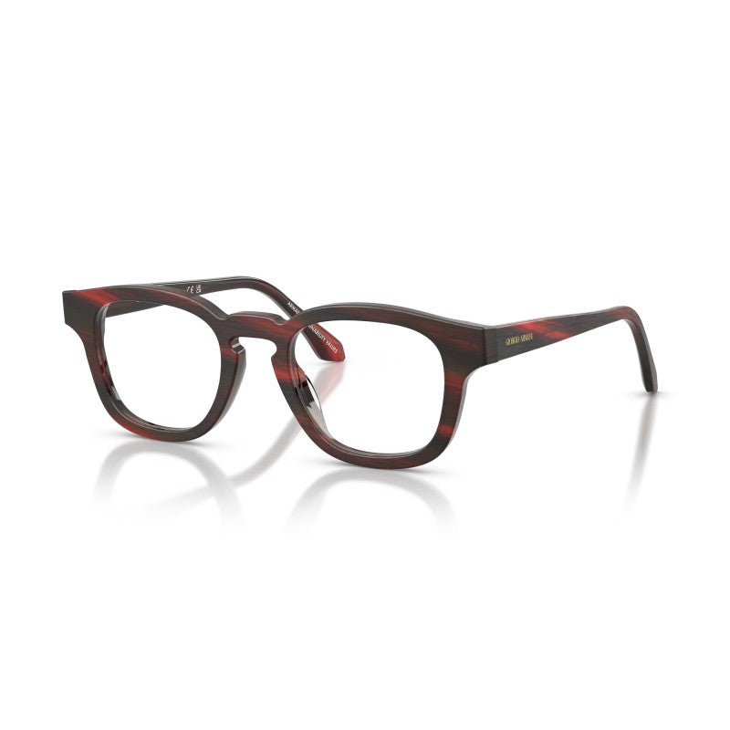 OCCHIALE DA VISTA UNISEX | GIORGIO ARMANI AR 7291U - 6392 ROSSO SPAZZOLATO - CALIBRO 46