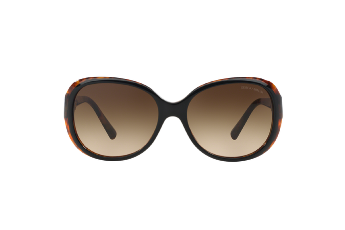 OCCHIALE DA SOLE DONNA | GIORGIO ARMANI AR 8047 - 504913 TOP HAVANA NERA - CALIBRO 56