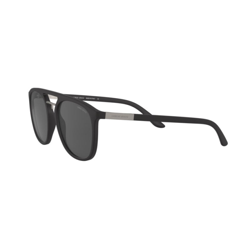 OCCHIALE DA SOLE UOMO | GIORGIO ARMANI AR 8118 - 500187 NERO OPACO - CALIBRO 53