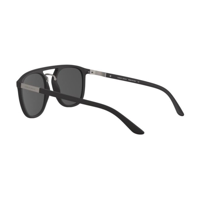 OCCHIALE DA SOLE UOMO | GIORGIO ARMANI AR 8118 - 500187 NERO OPACO - CALIBRO 53