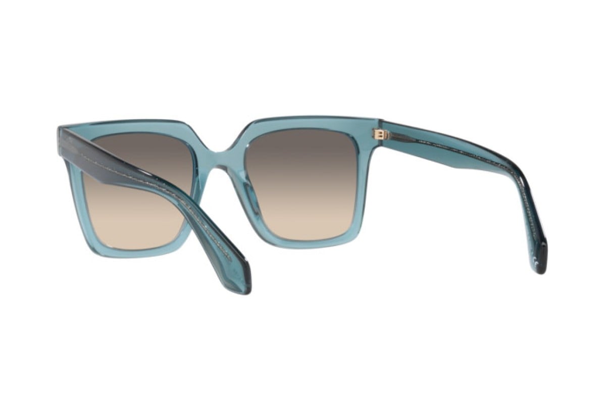 OCCHIALE DA SOLE DONNA | GIORGIO ARMANI AR 8156 - 593432 BLU TRASPARENTE - CALIBRO 52