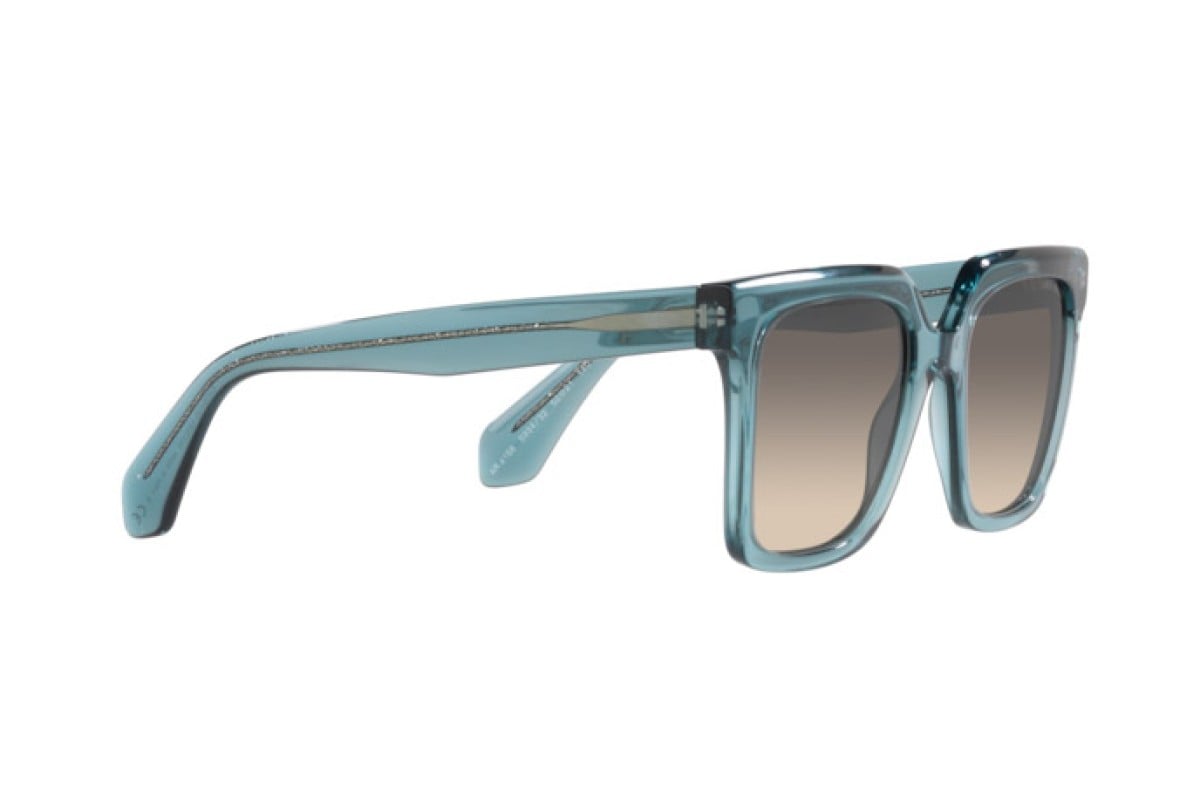 OCCHIALE DA SOLE DONNA | GIORGIO ARMANI AR 8156 - 593432 BLU TRASPARENTE - CALIBRO 52