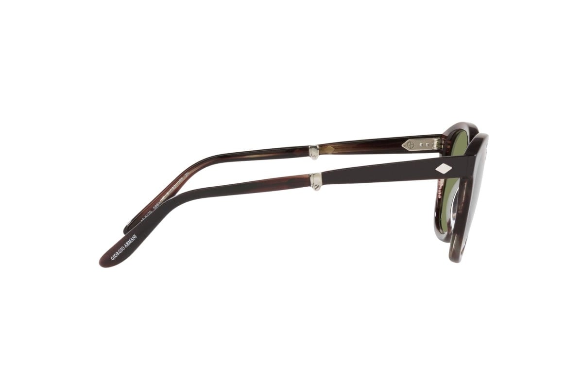 OCCHIALE DA SOLE UOMO | GIORGIO ARMANI AR 8170 - 59634E MARRONE STRIATO - CALIBRO 51