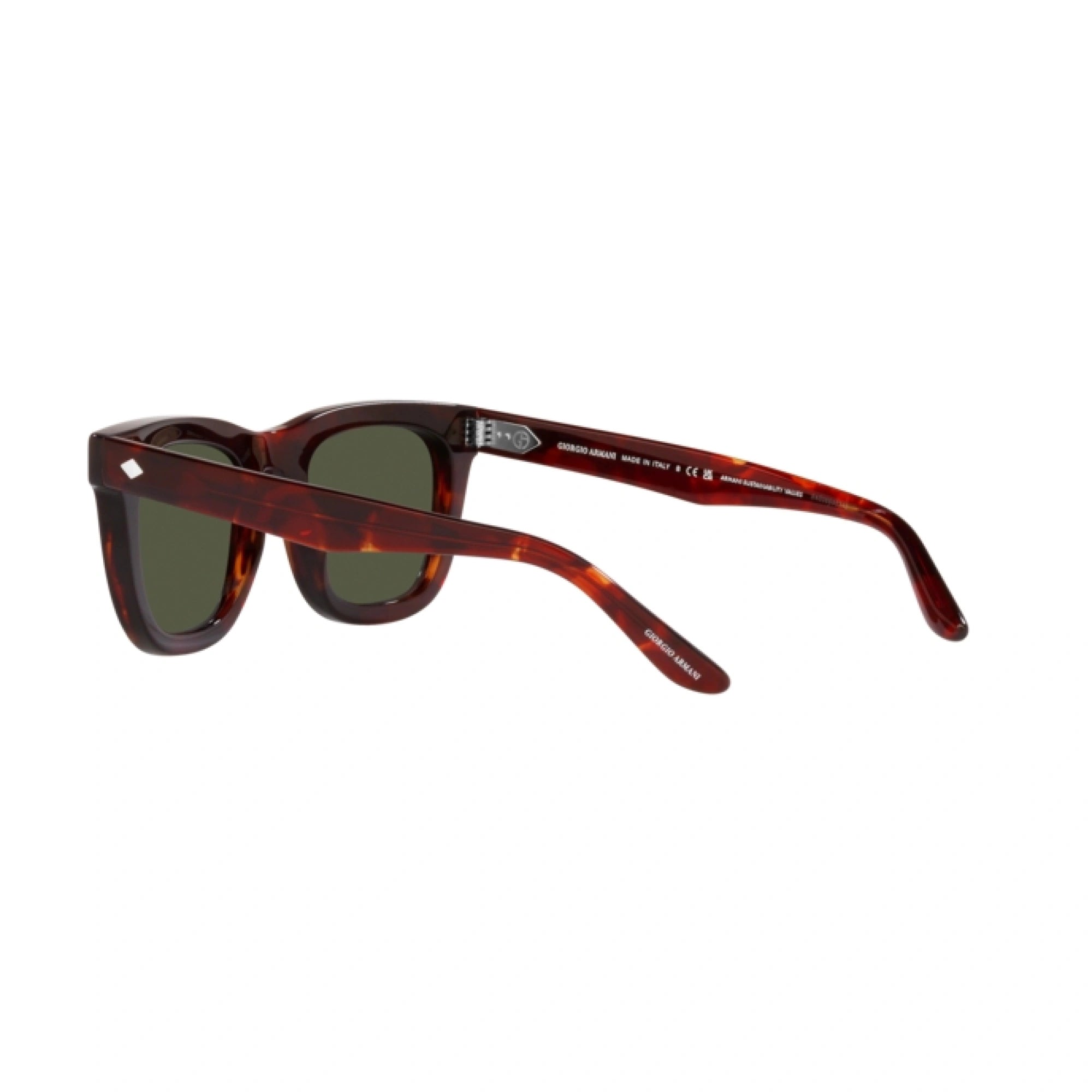 GIORGIO ARMANI AR 8171 - 596231 AVANA ROSSA | OCCHIALE DA SOLE UOMO | CALIBRO 49