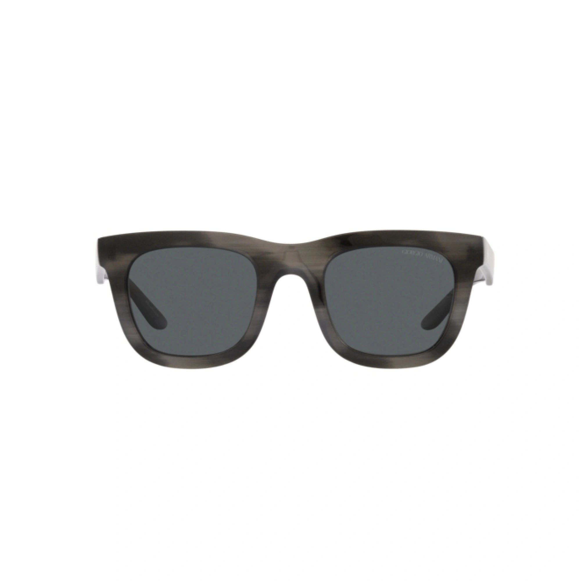 GIORGIO ARMANI AR 8171 - 5964P2 GRIGIO RIGATO | OCCHIALE DA SOLE UOMO | CALIBRO 49