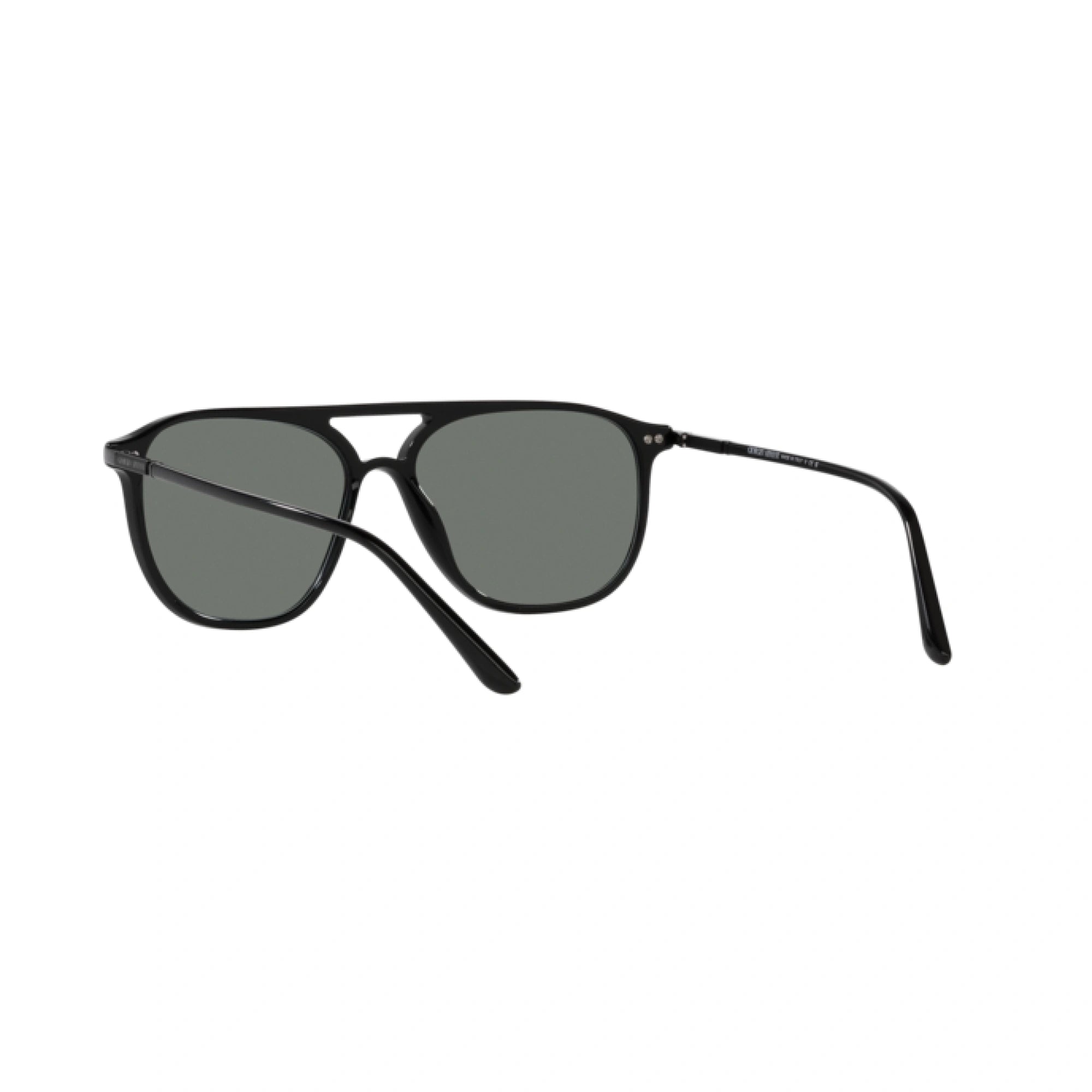 GIORGIO ARMANI AR 8179 - 5001/1 NERO | OCCHIALE DA SOLE UOMO | CALIBRO 56