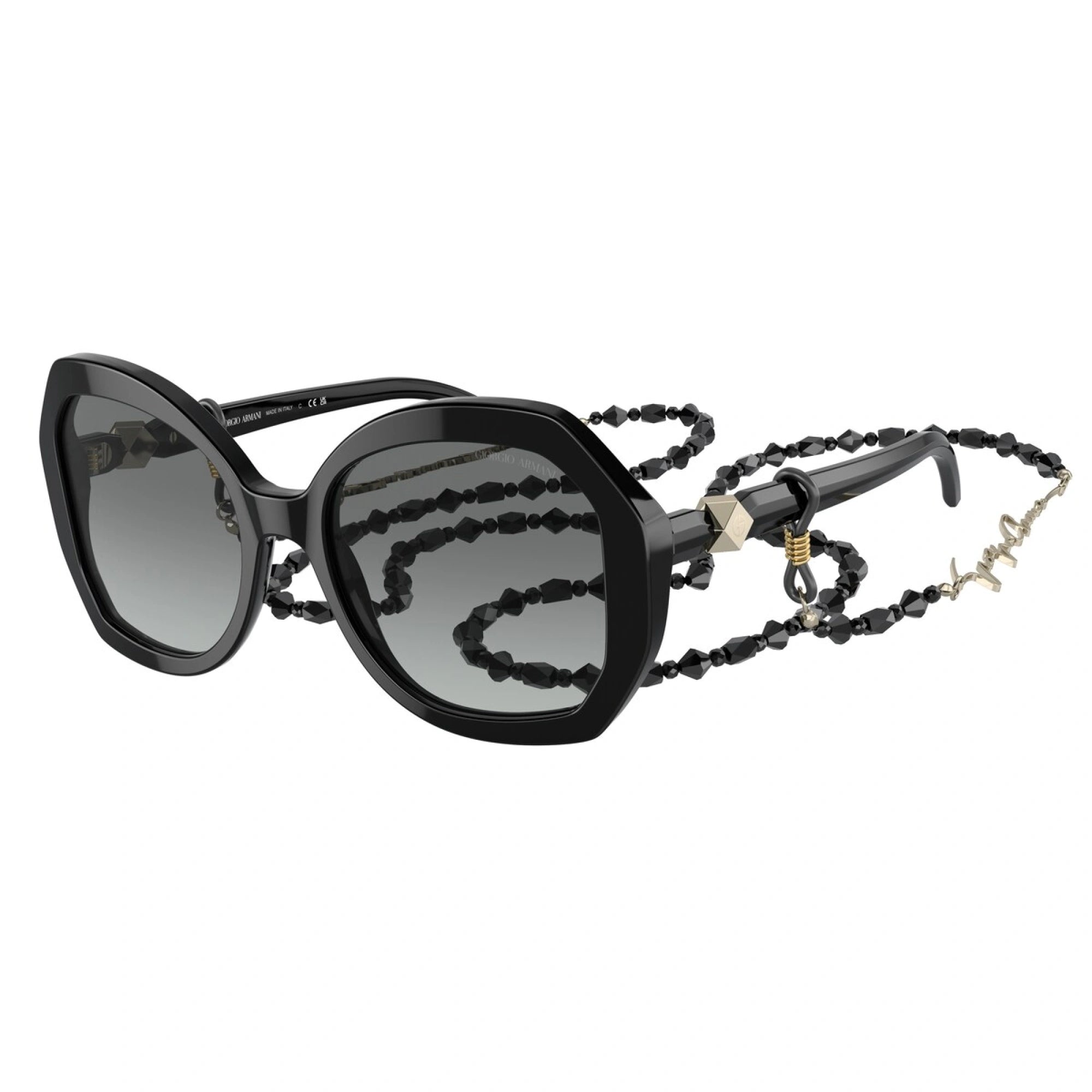 GIORGIO ARMANI AR 8180 - 500111 NERO | OCCHIALE DA SOLE DONNA | CALIBRO 54