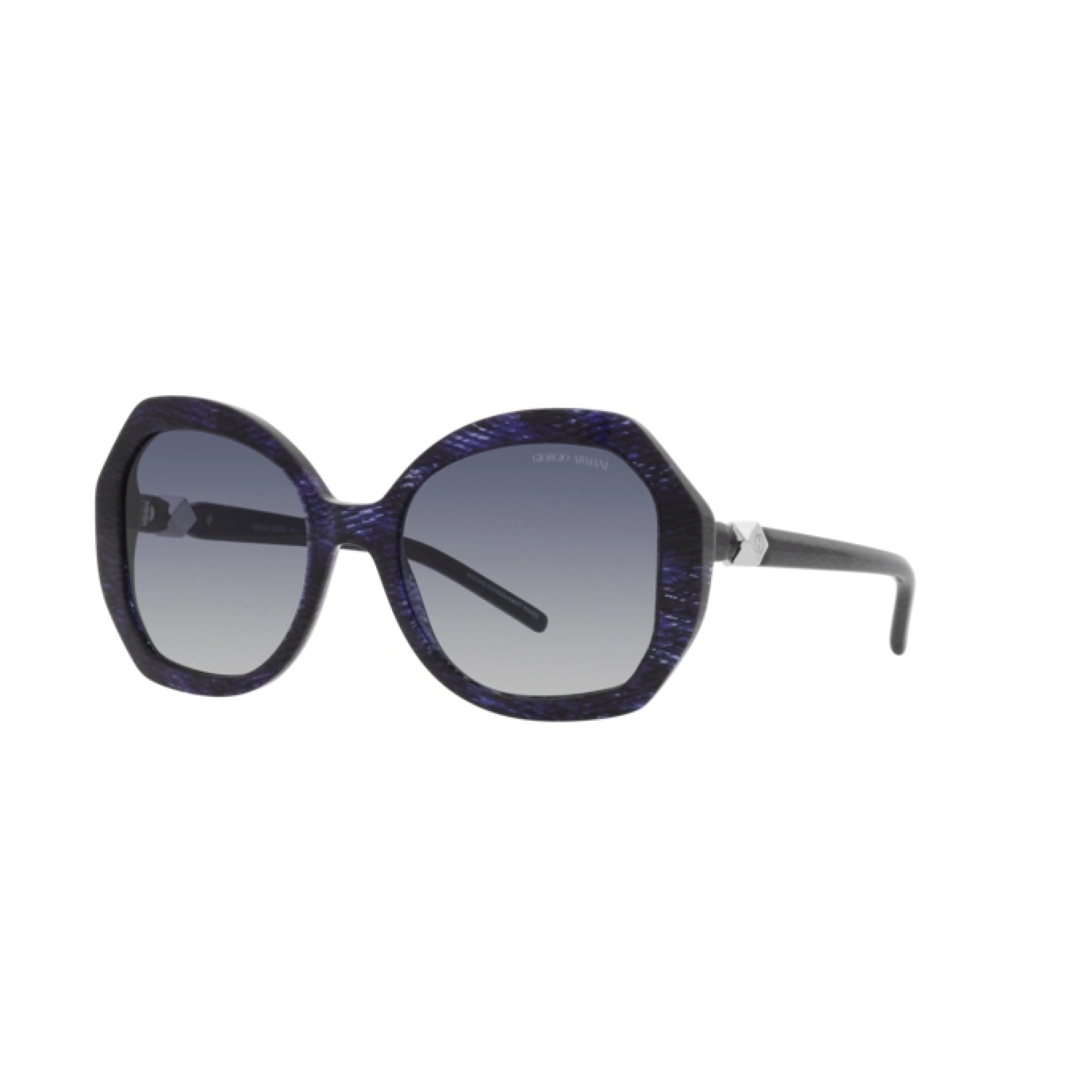GIORGIO ARMANI AR 8180 - 60004L AVANA BLU | OCCHIALE DA SOLE DONNA | CALIBRO 54