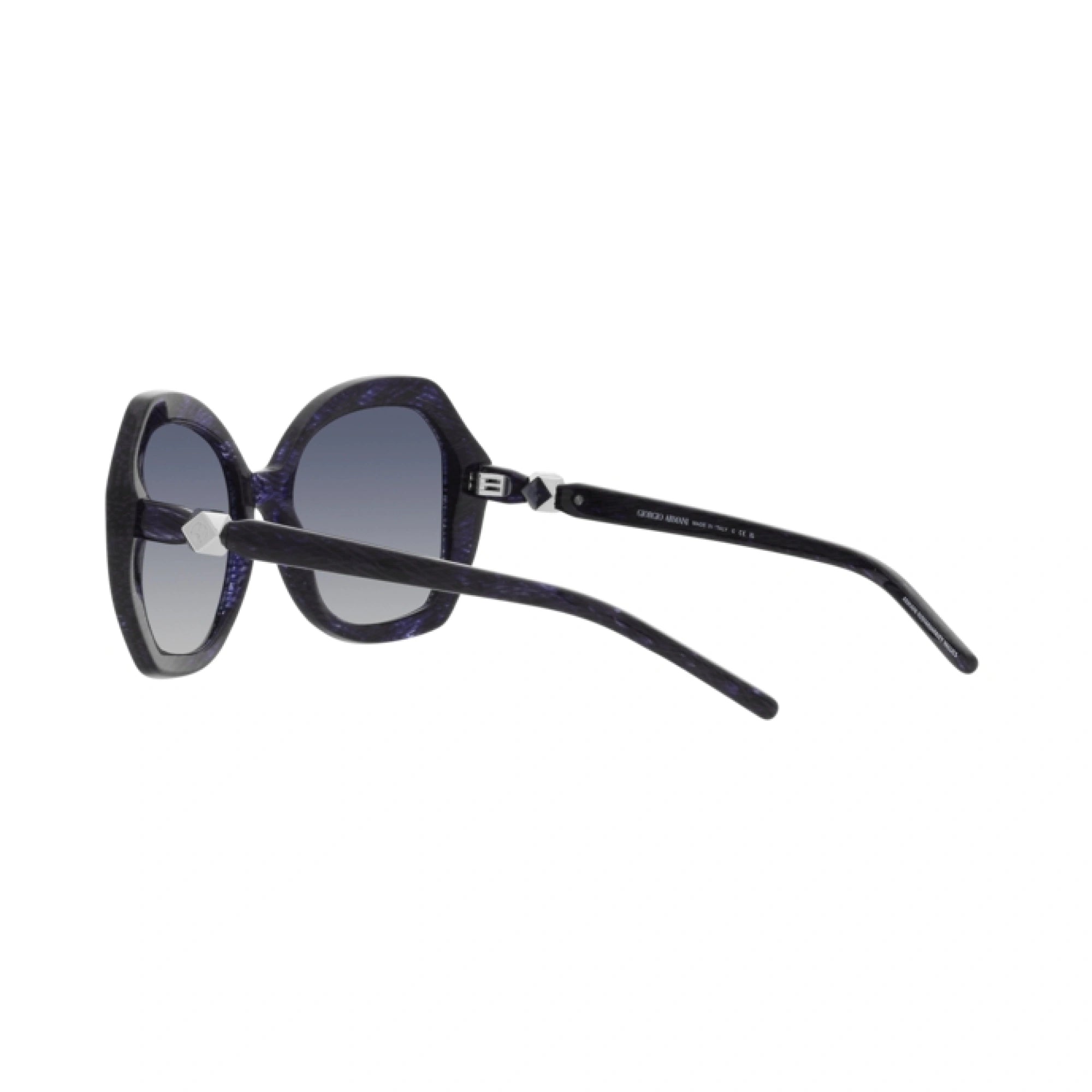 GIORGIO ARMANI AR 8180 - 60004L AVANA BLU | OCCHIALE DA SOLE DONNA | CALIBRO 54